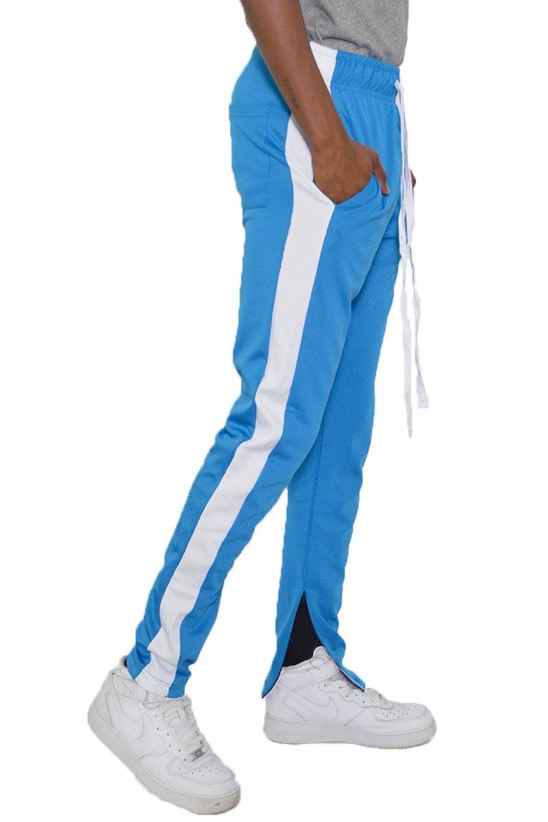 Autumn Fashion Mens Side Stripe Ankle Zip Drawstring Trackpants Hip Hop  Contrast Jogger Mens Skinny Sweatpants From Hoeasy, $25.72 | DHgate.Com